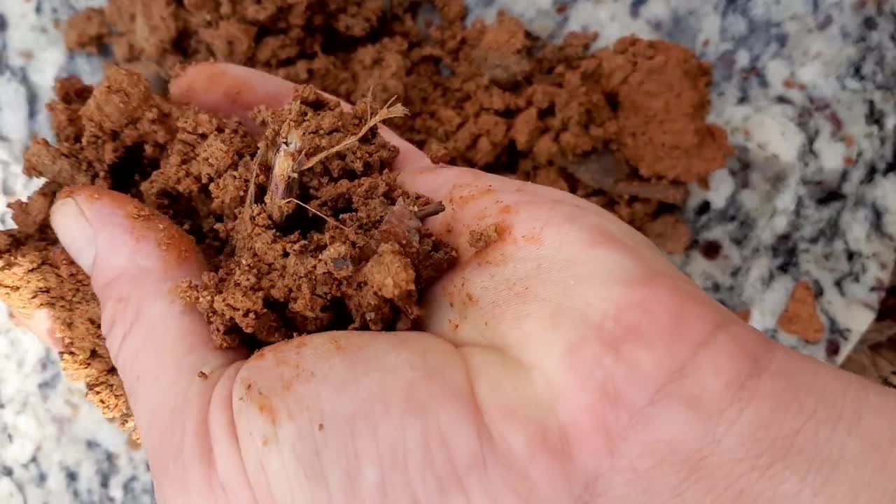 Red Clay Dust And Crumbs Available