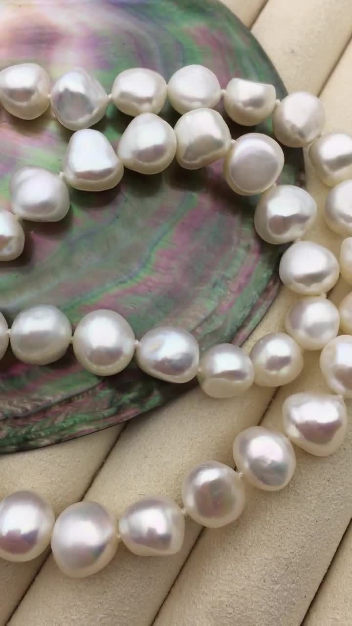 Collana Di Perle Di Maiorca – Da 7 A 12 Mm – Lunga. 45 Cm – Store - Foto 5