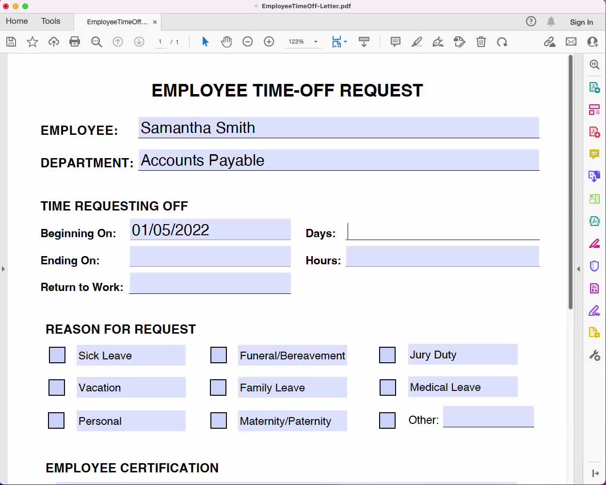 Employee Time-off Request Template. Vacation Request Form. PTO Request Template. - Etsy employee-time-off-request-template-vacation-request-form-pto-request-template-etsy
