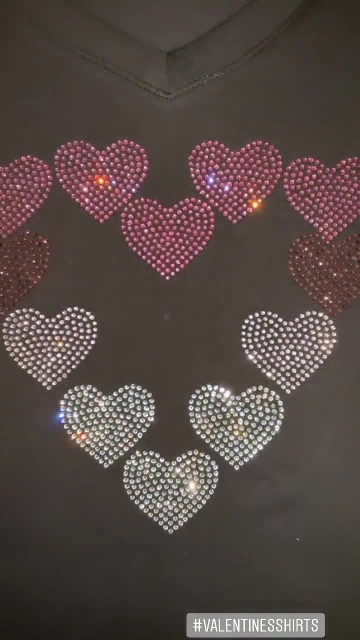 Roomservice888 heart rhinestone カットソー♡ f14feca9b151b9468e074d2f6eeccd