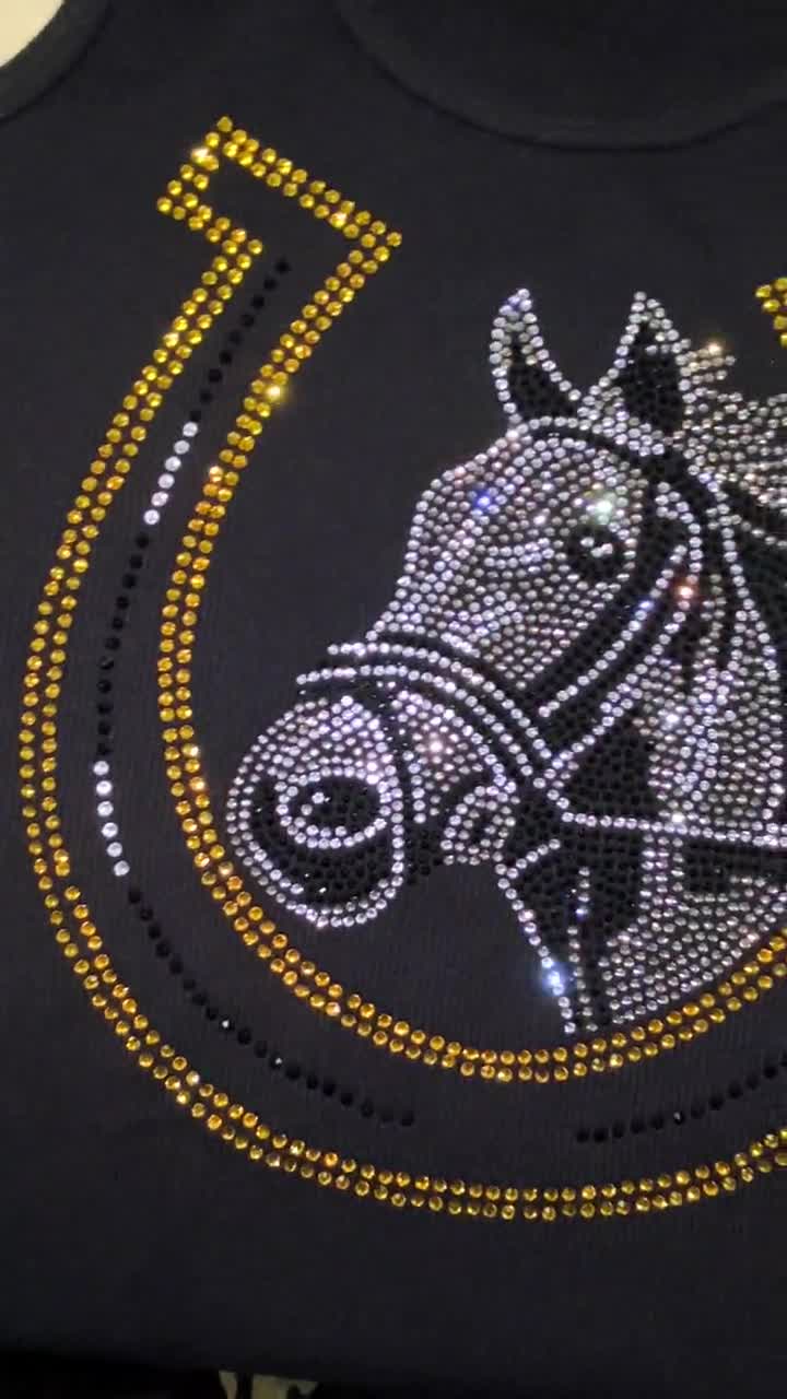 Women's / Unisex Rhinestone T-shirt 