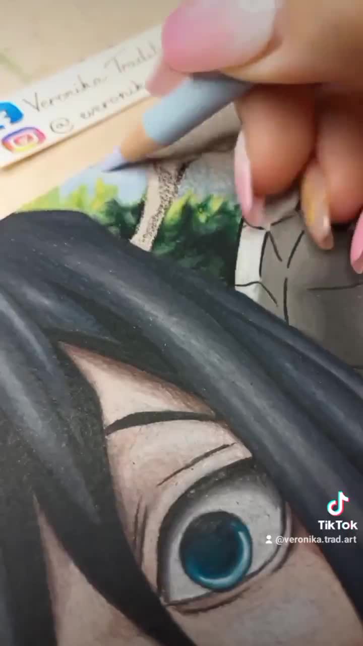 Anime Colored Pencil Drawing Realistic as a PRINT Demon Pillar -  Hong  Kong