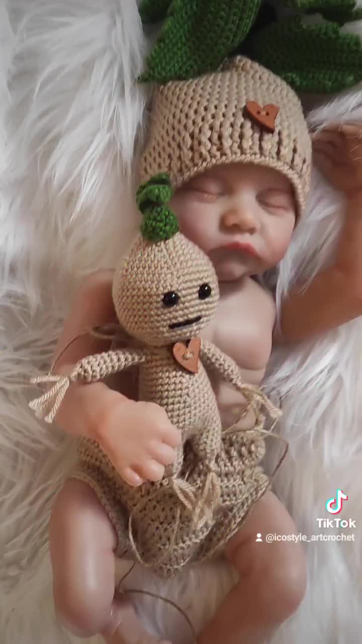Disfraz Bebe Crochet, Conjunto Crochet Recién Nacido, Disfraz Recién Nacido,  Juguete Amigurumi. -  México