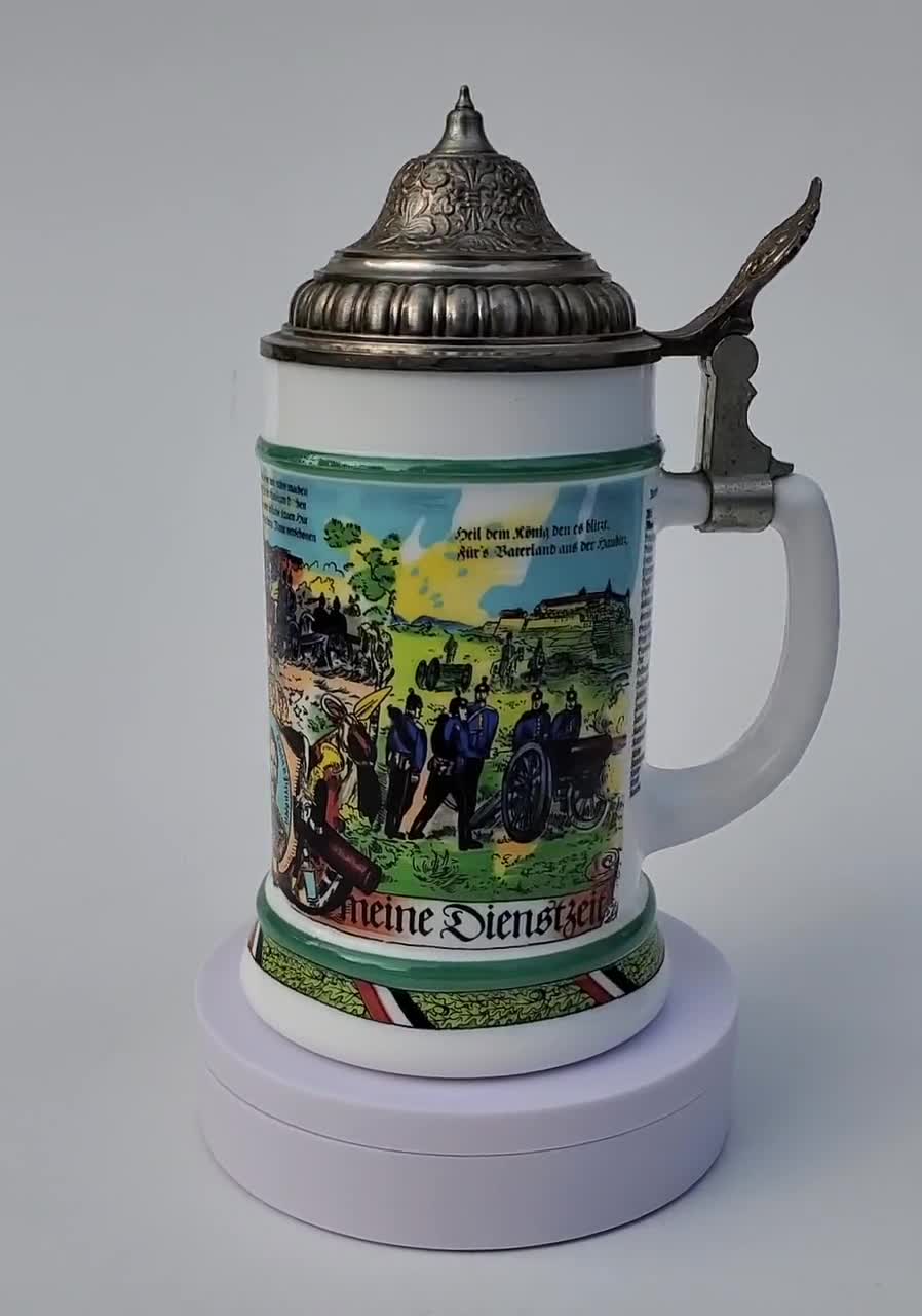 BMF Bierseidel Regimental German Stein Erinnerung an Meine