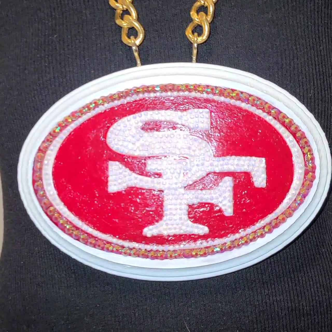 Deebo 49ers Swag Chain Turnover 49ers Necklace Game Changer -   Israel