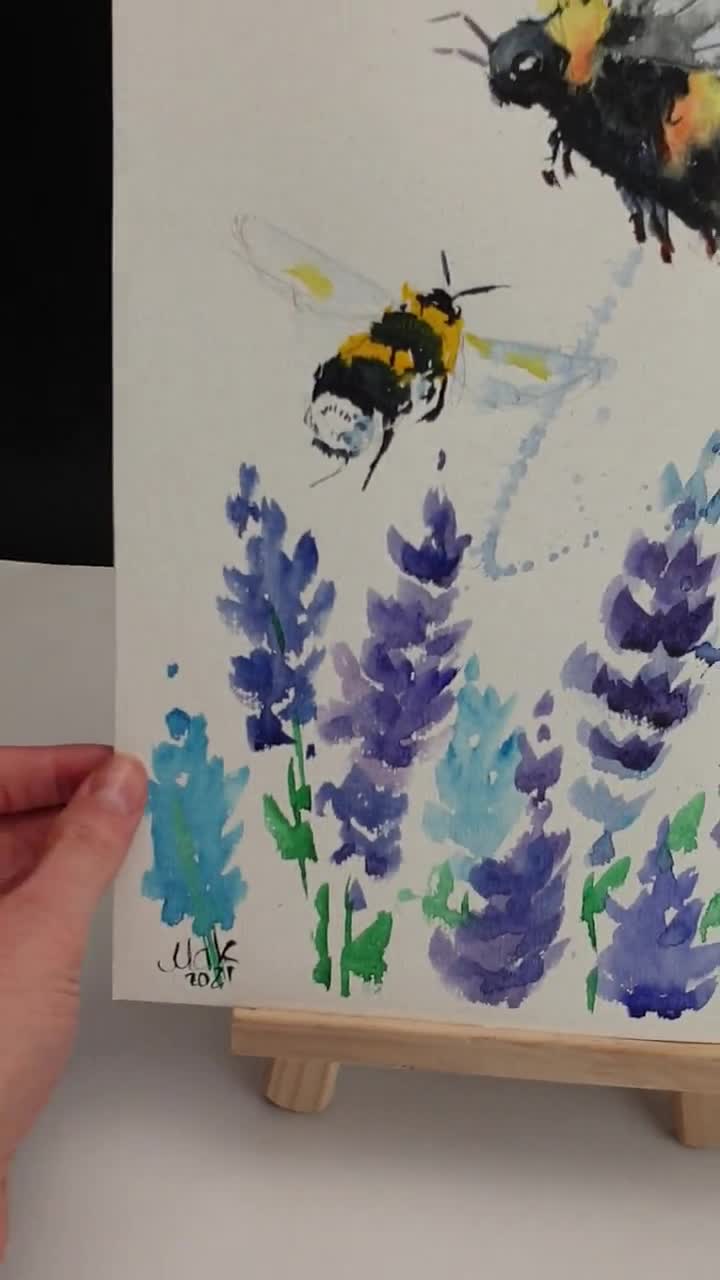 Honey Bee Painting Bookmark – All Diamond Painting