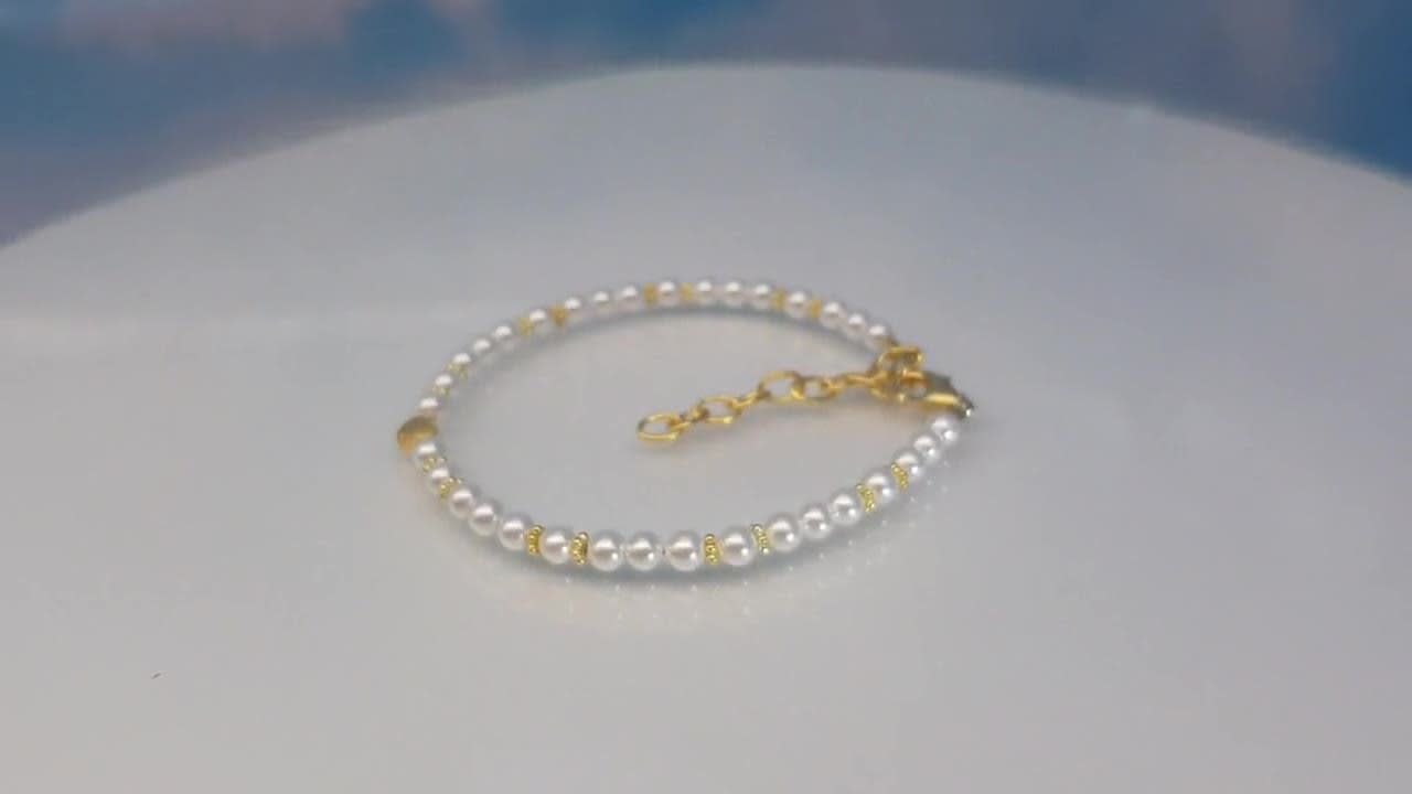 Bracelet Genuine Pearl Gold