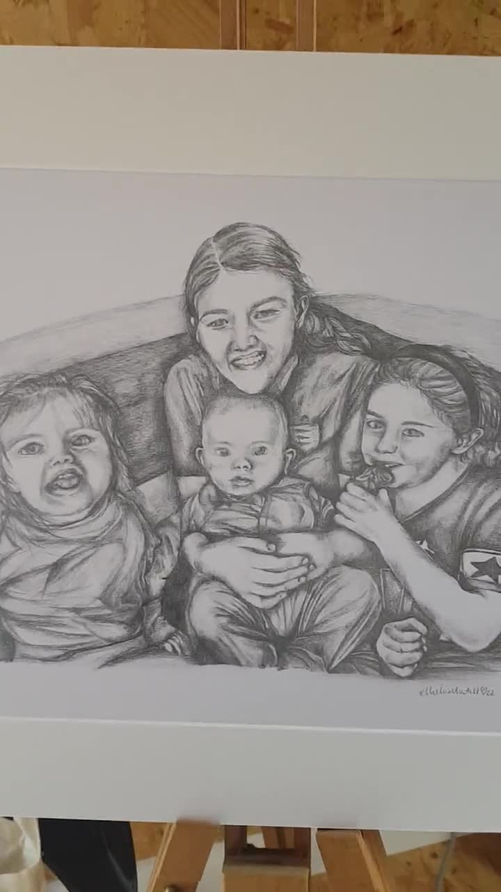 ArtStation - Thalapathy Vijay With Family Pencil Sketch 2023  #ThalapathyFamily #family #NaaReady