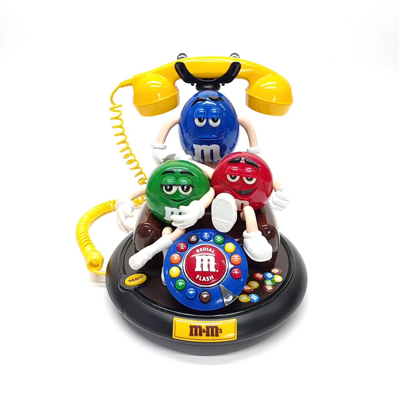 1980's M&M's Animated Talking Telephone