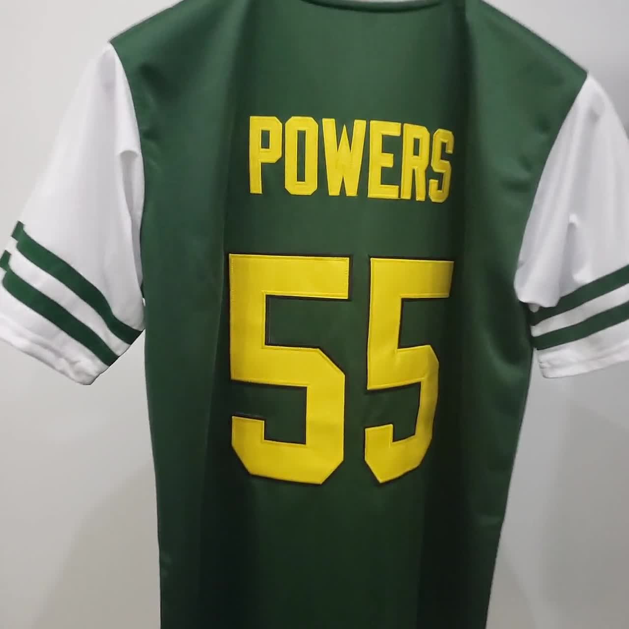  Men 55 Kenny Powers Charros Movie Baseball Jersey