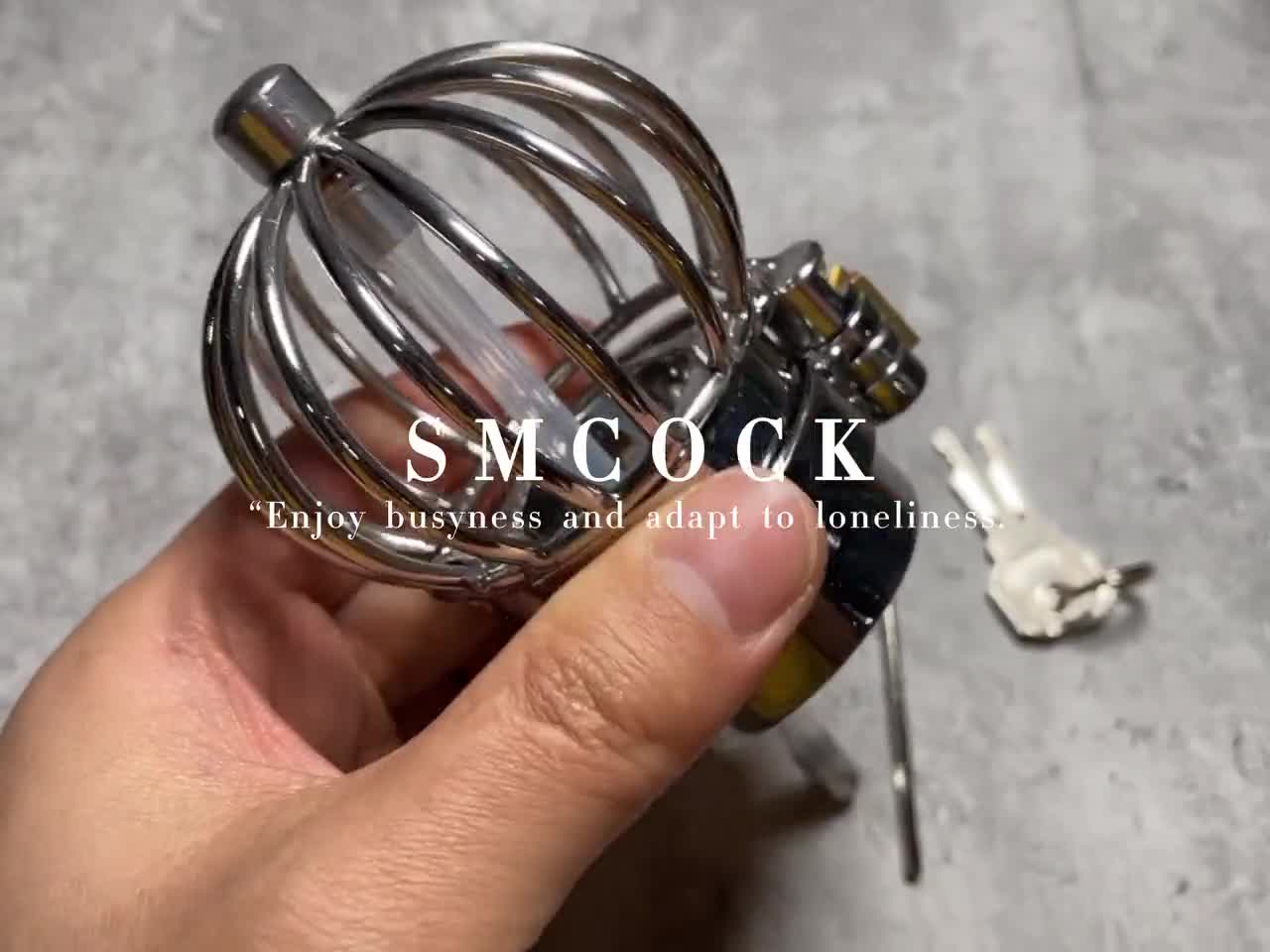 440g Ball Stretcher Net bag Lock Metal Scrotum Pendant Testis Cock Rin –  chastity-devices