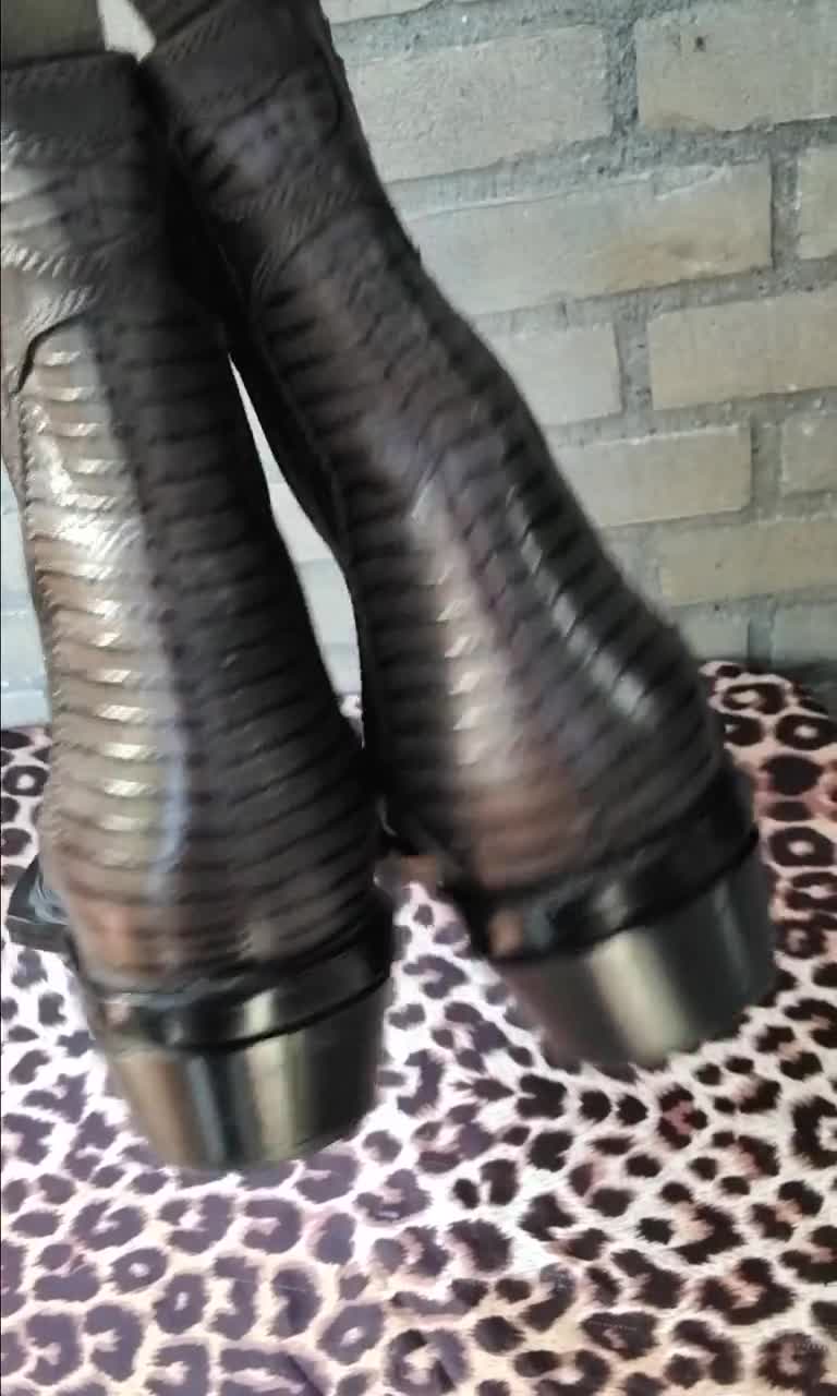 Bronx brown vintage size 37 EU leather ankle hand stitching western boots, women's, cowgirl boho, line dance leather boots video poster