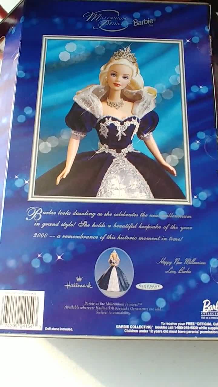 Millennium Princess Barbie NRFB Special Edition Collectible – 1999 - Rare