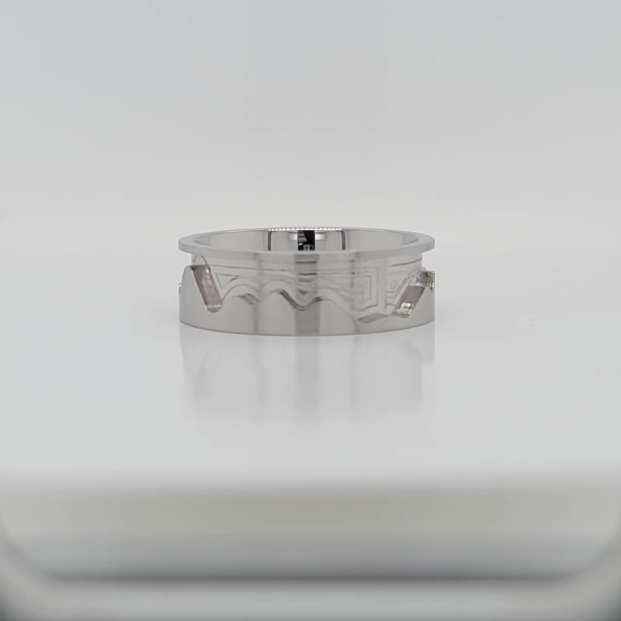 Argentium Silver 6mm Ring Core Blank Channel Inlay Custom DIY Rings 11