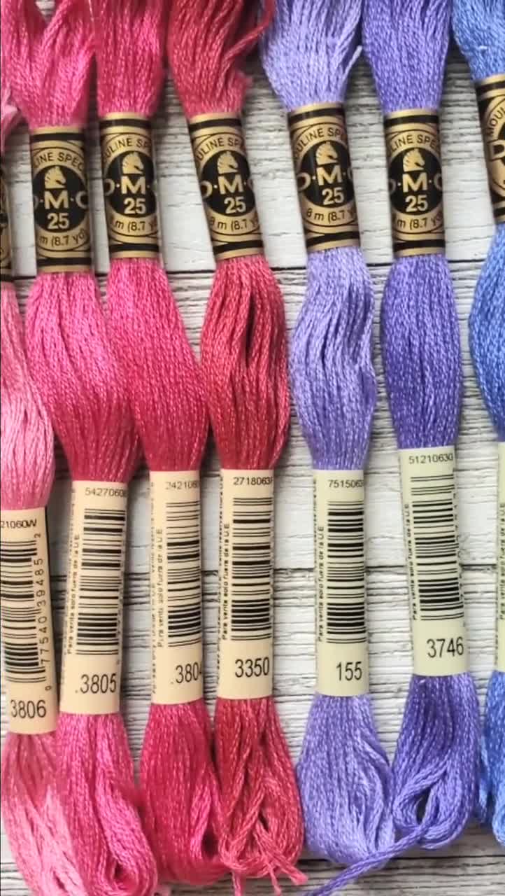 DMC-Equivalent 6-Strand Embroidery Floss Skein 14 Vibrant Violet Purple  Colors