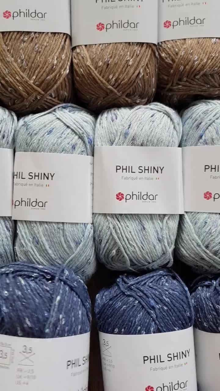 Organic Cotton Yarn Phildar ECOCOTON Eco Friendly Crochet and