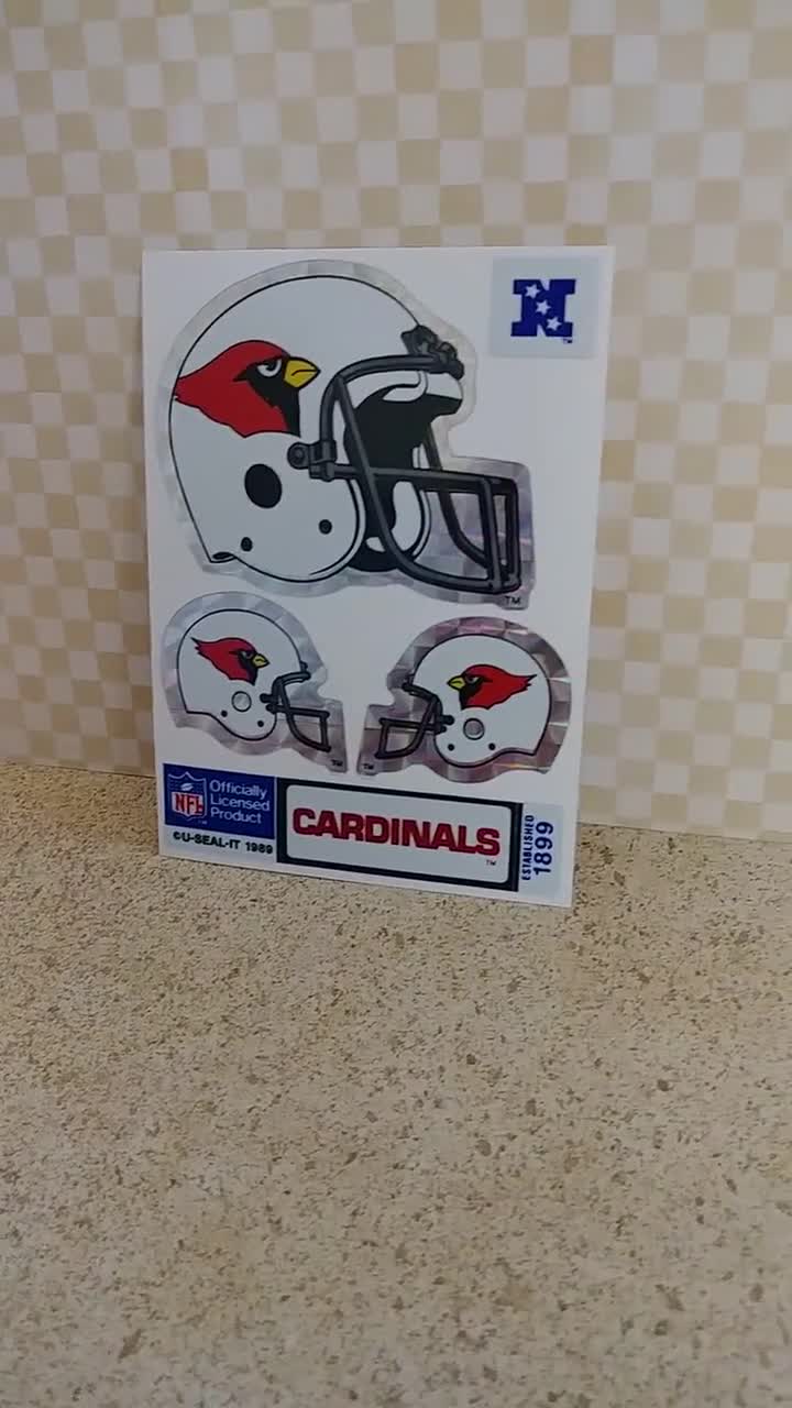 Phoenix Cardinals NFL Football Team Prism Sticker 80s -   Finland