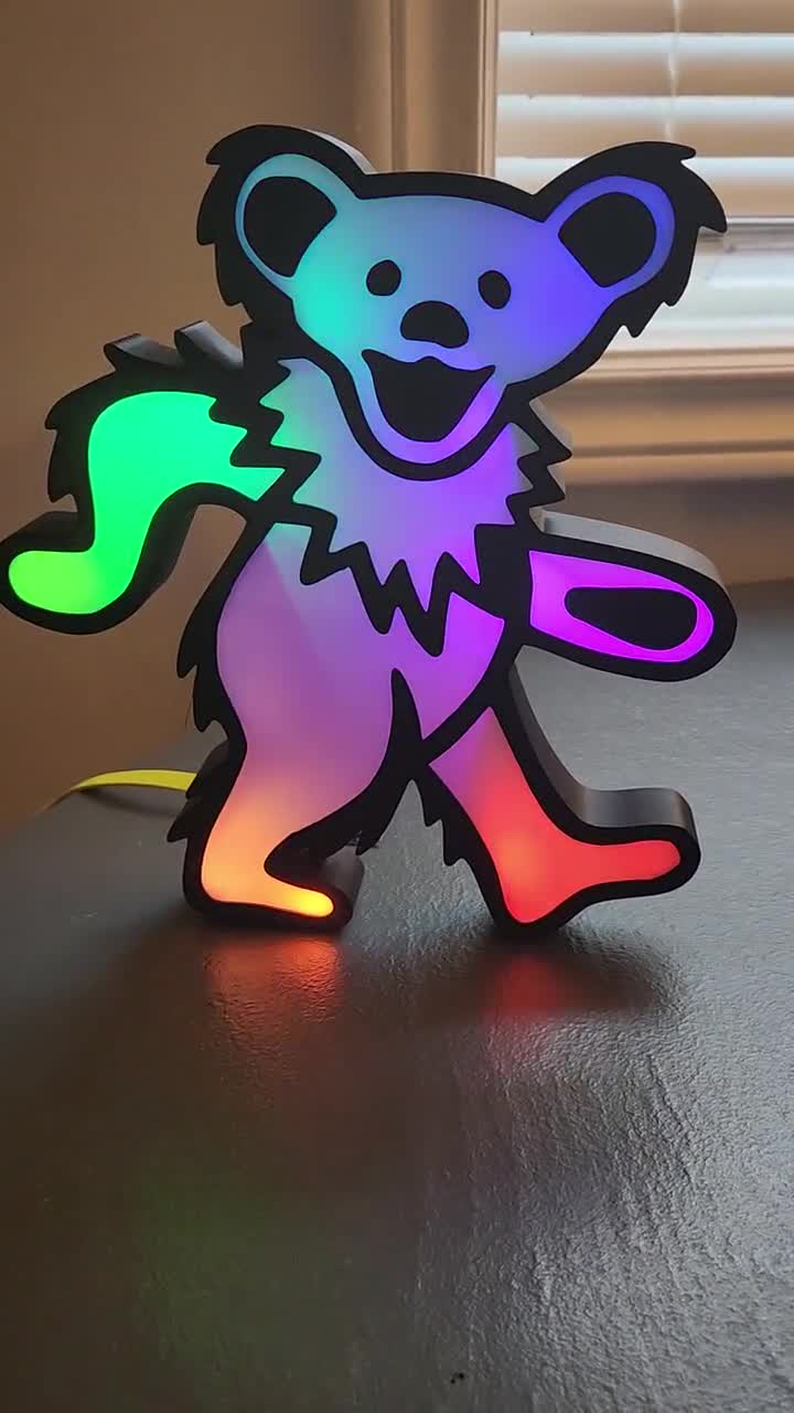 Grateful Dead - Dancing Bear LED Light