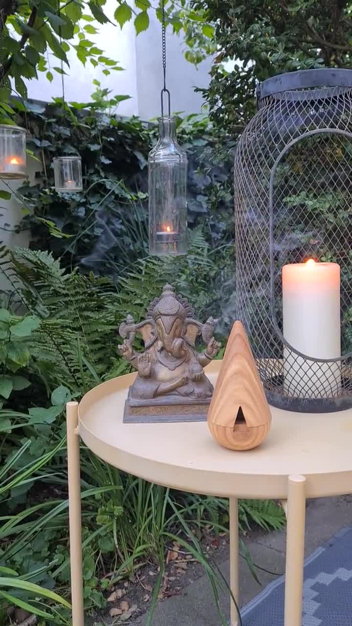 Räucherberg wood-concrete mix light video poster