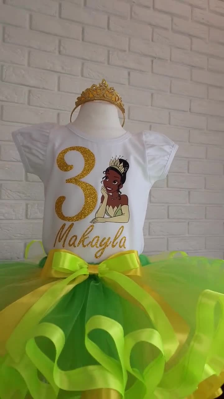 Princess tiana outlet birthday outfit