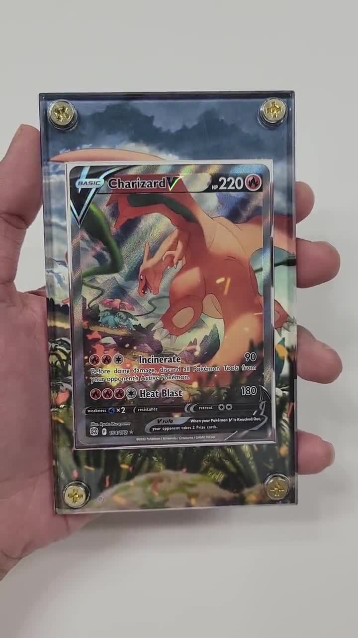 Charizard Grass Type Alternate Art Pokemon Card Custom -  Israel