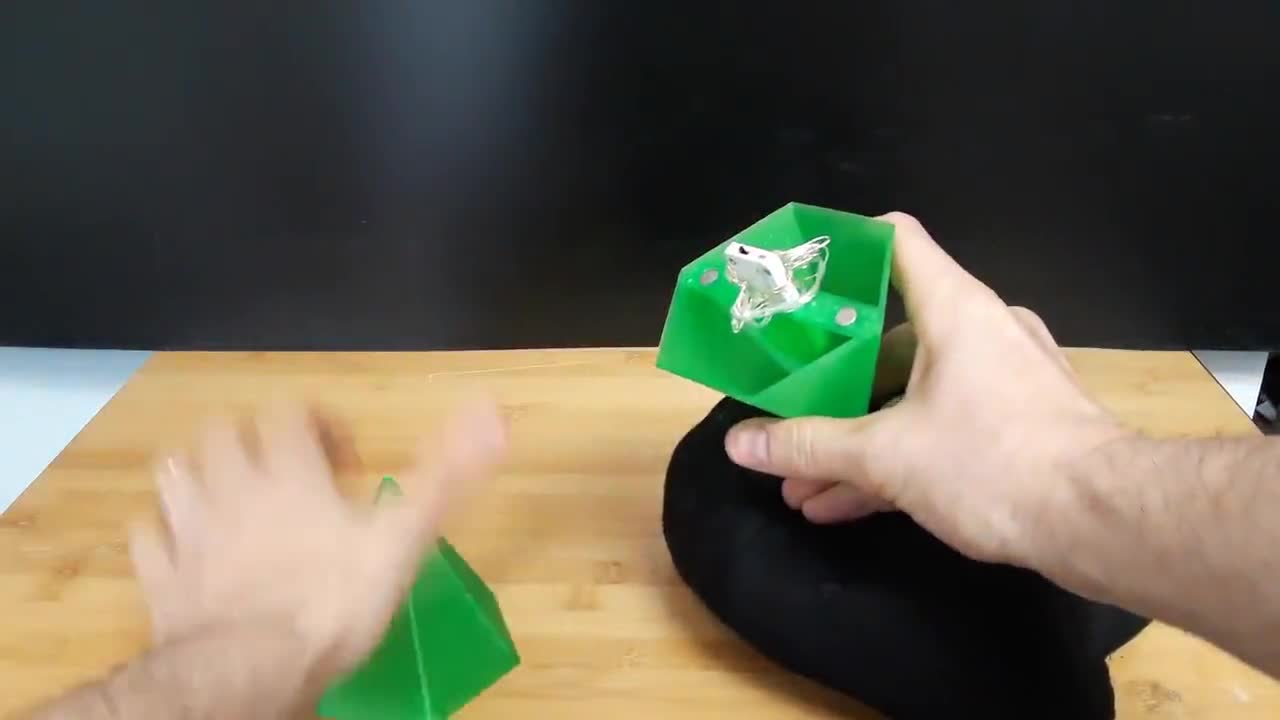 Wearable Sims LED Plumbob Costume Hat With Comfortable