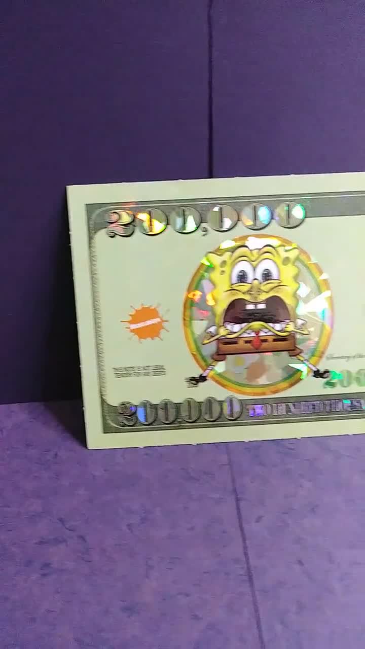 SpongeBob SquarePants Winking 20th Anniversary Laser Engraved SIC Wate –  SpongeBob SquarePants Shop