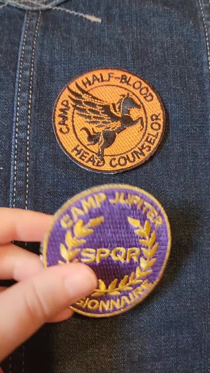 CAMP HALF-BLOOD Patch – The Colorful Geek