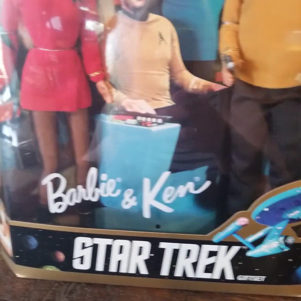Vintage 1996 Barbie & Ken Star Trek 30th Anniversary Gift Set; New