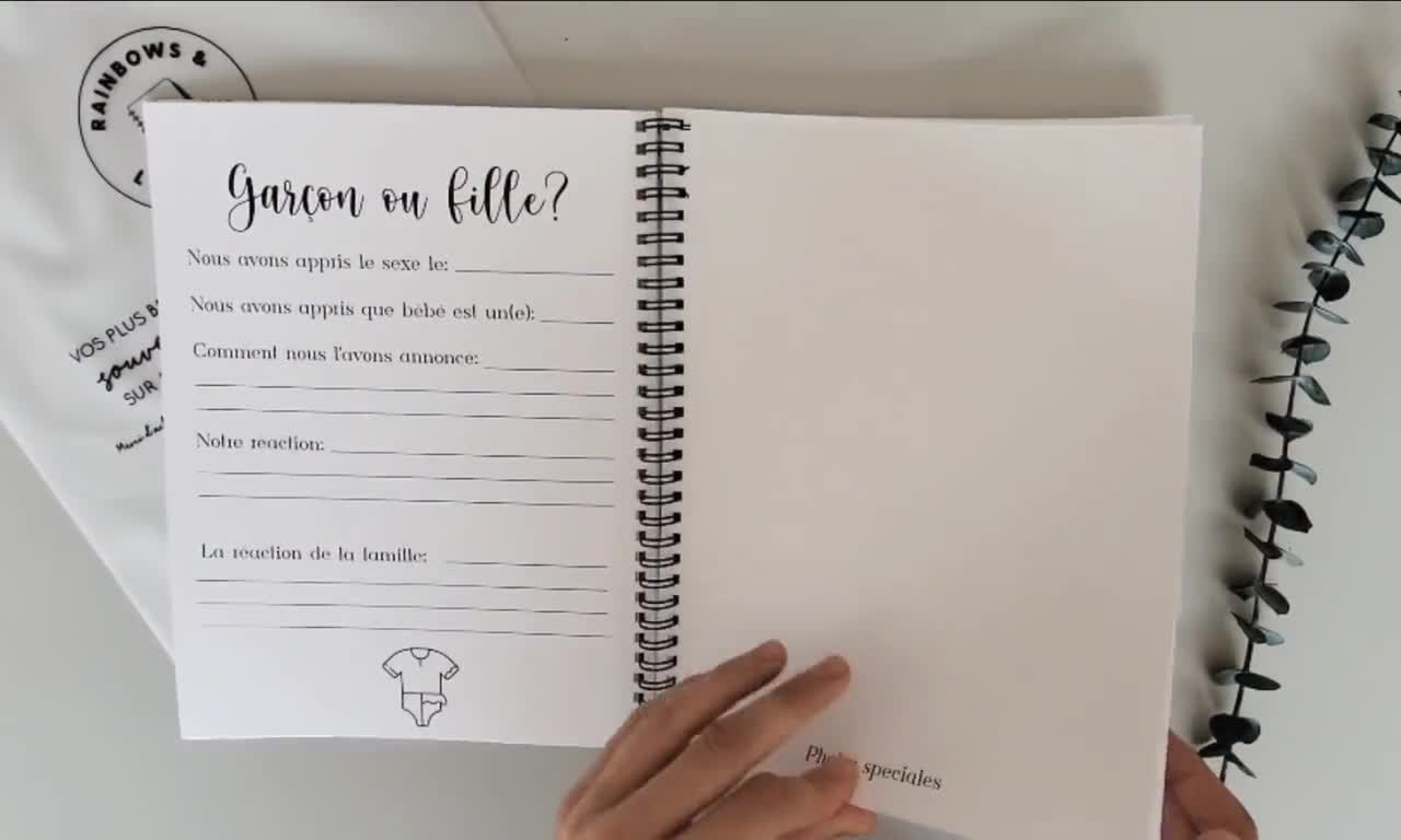 DIY : mon journal de grossesse, spécial pour les futures mamans