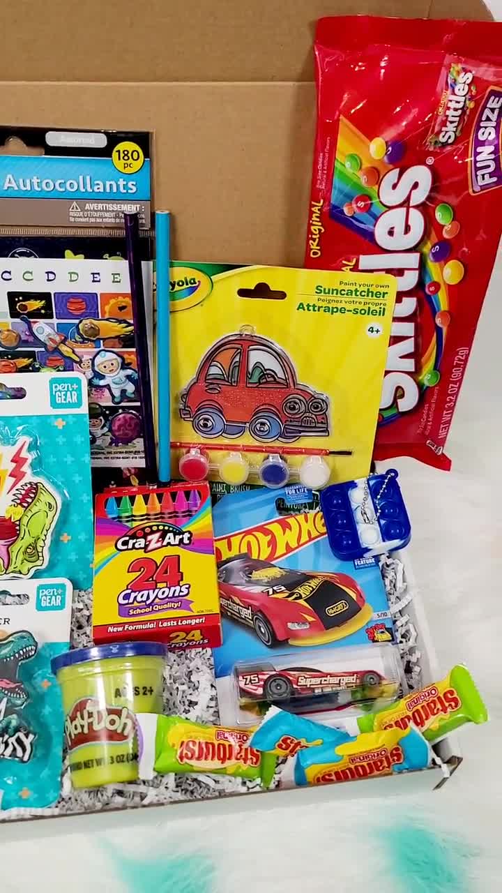 Boys Gift Box 4 7 Years Kids Gift Box Birthday gift Box for boys Christmas Gift For Boys Mini Fidget Toy Sleep mask Car toy