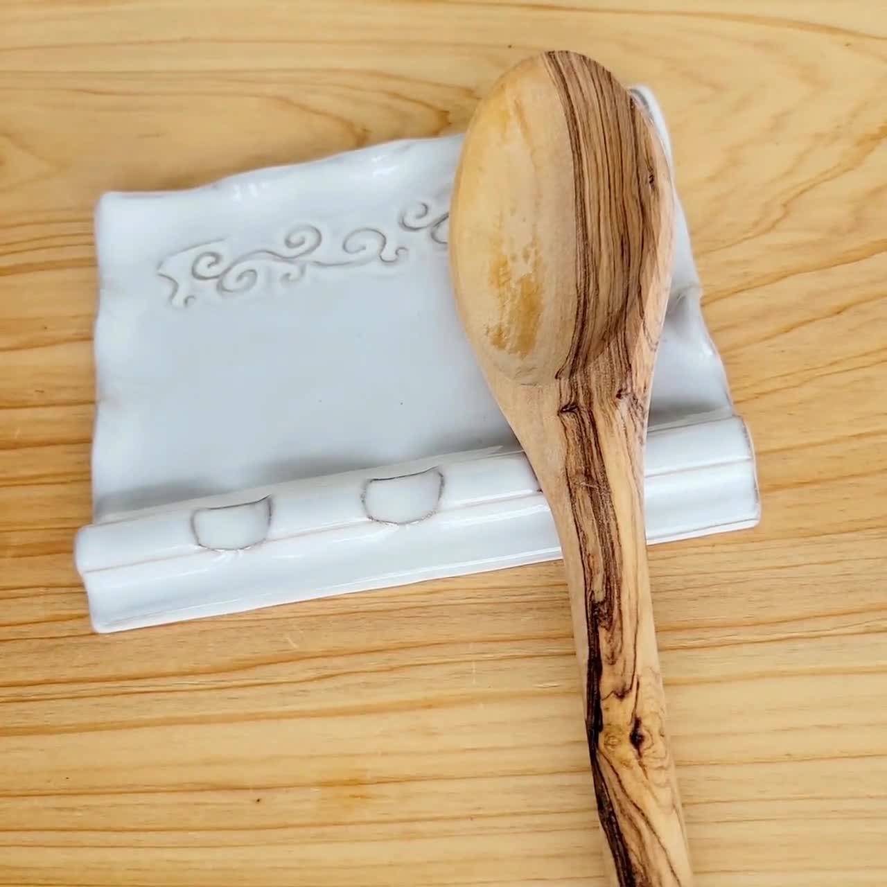 Spoon Rest by Crooked Tree Ceramics – Pop Cycle Tucson