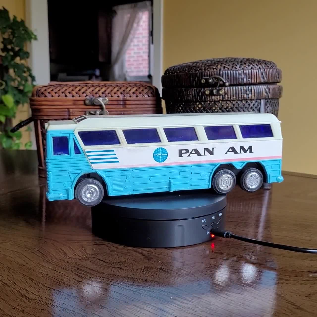 Pan Am Bus Coach Hong Kong Friction Toy Vintage Excellent Collectible - Etsy