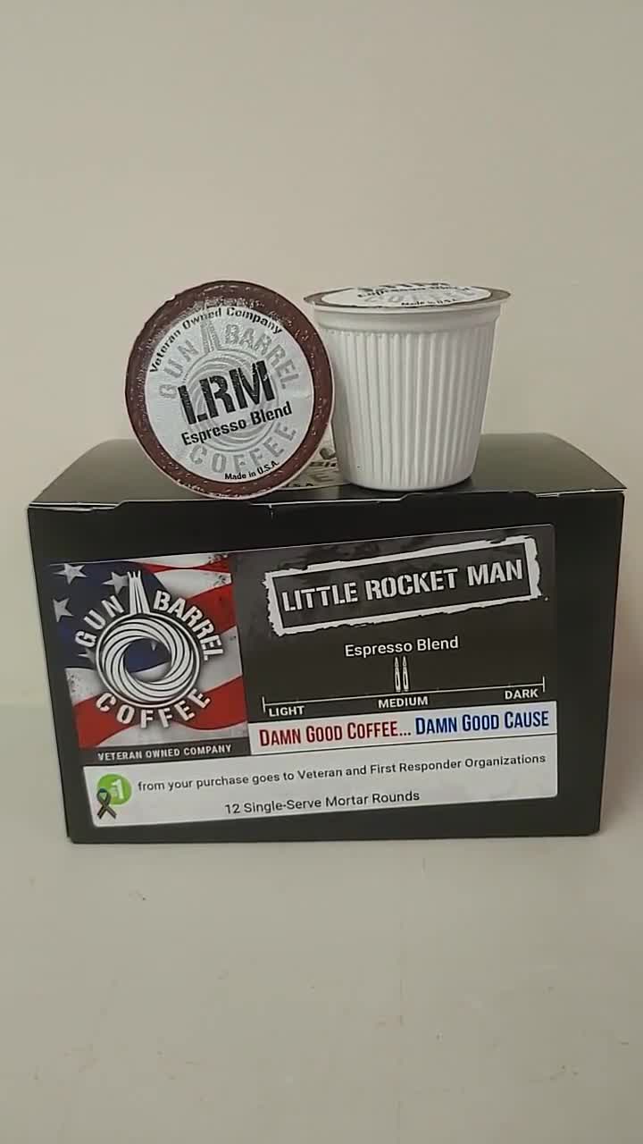Little Rocket Man K-cups 12 Mortar Rounds Australia