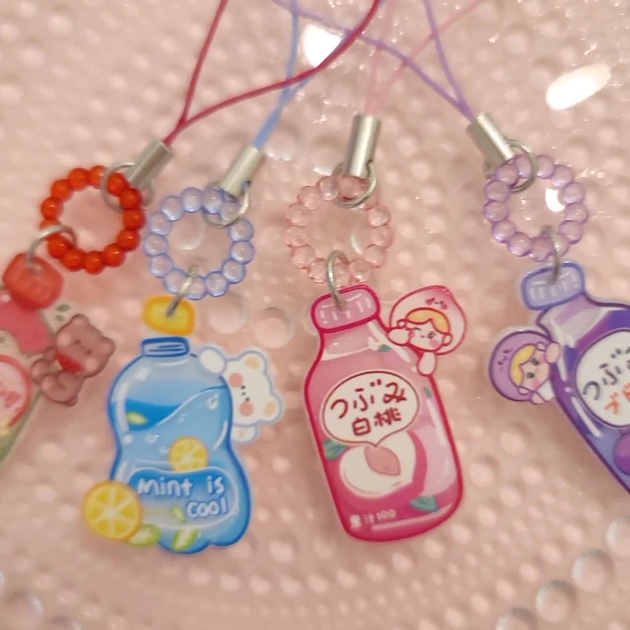 Food & Drink Kawaii Phone Charms – Kawaii Craft Shop