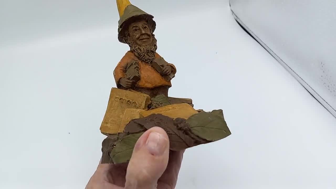 トム・クラーク作 ノーム、森の精霊ペドロ - ケアン 1986年 フィギュア