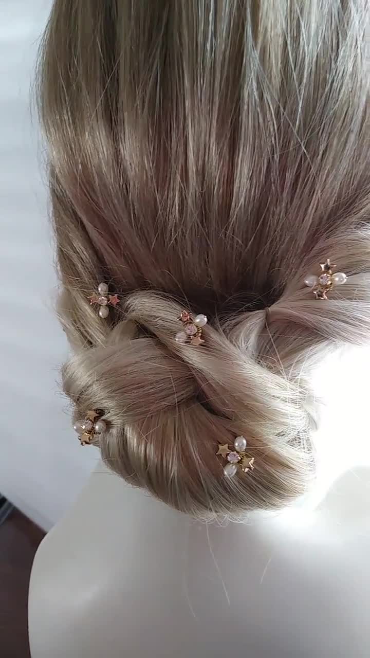 Pearl Hair Pins Classic Pearl Wedding Hair Pins for Bride or