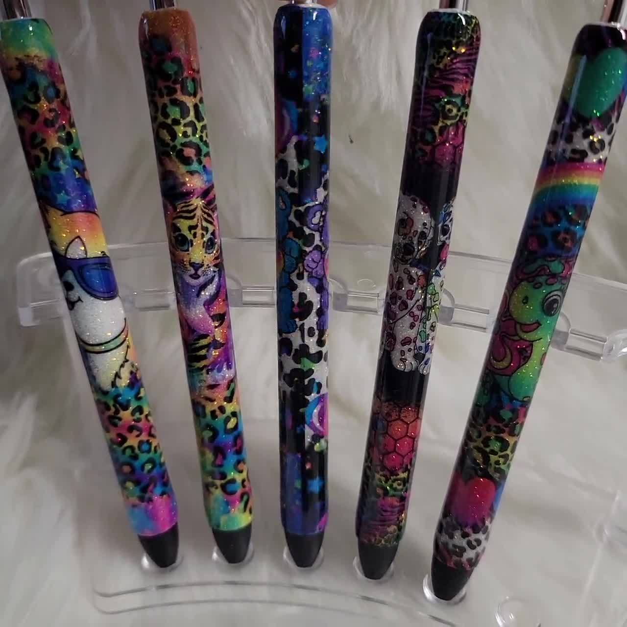 2000 Vintage Jelly Gel Pens *Rare Journaling New Fireworks Classic Pentech*