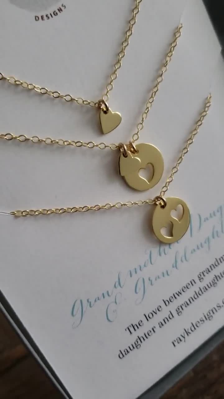 Daughter Grandmother Grandson Jewelry Locket Grandma And Grandson Necklace  Bless And Protect My Grandson