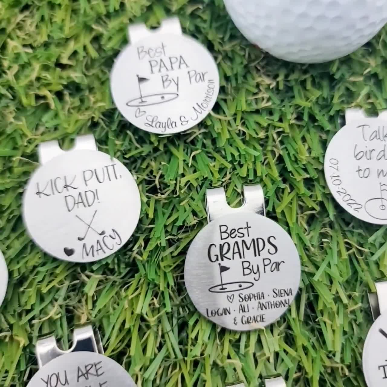 Papa's Lucky Golf Ball Marker