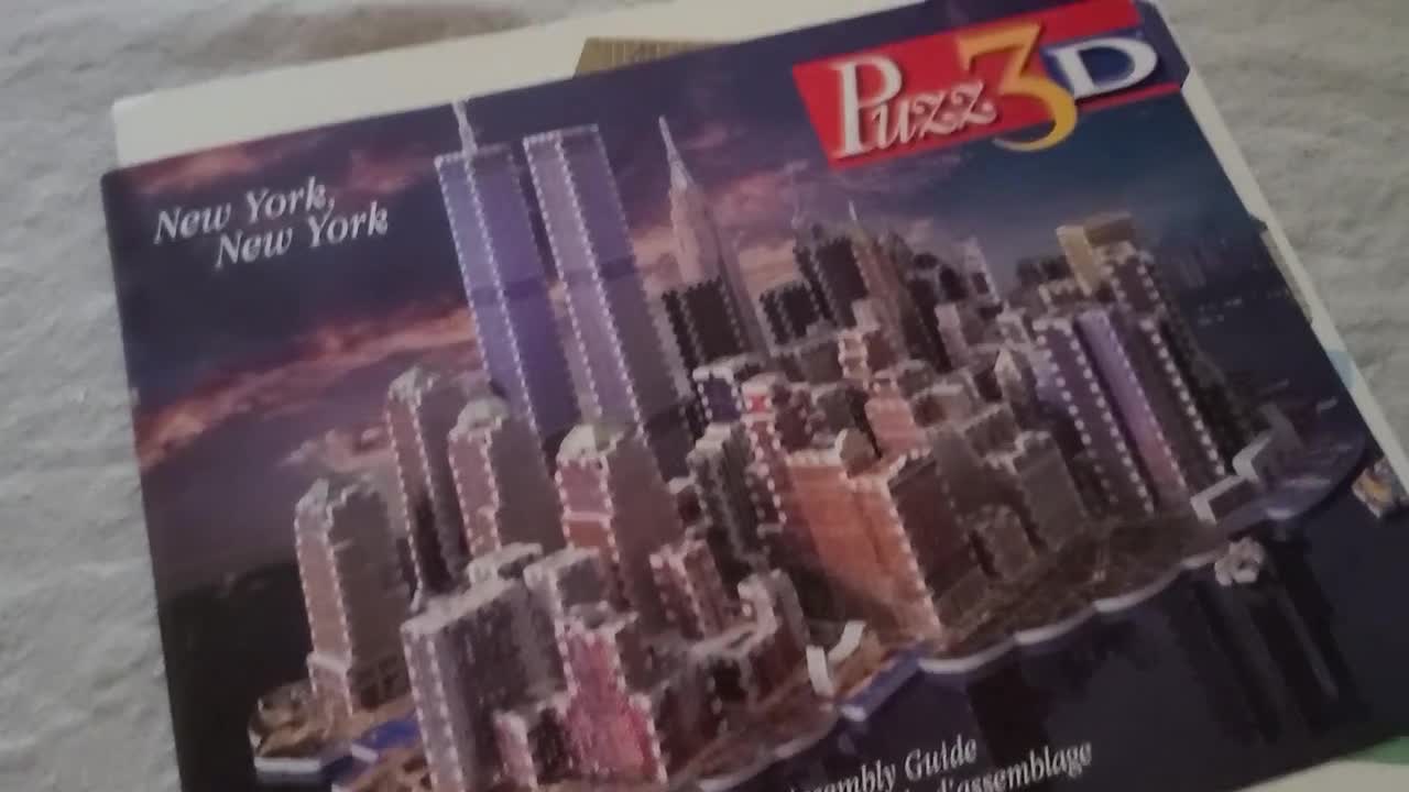 Puzzle 3D Puzzle Stand: Sneaker New York City