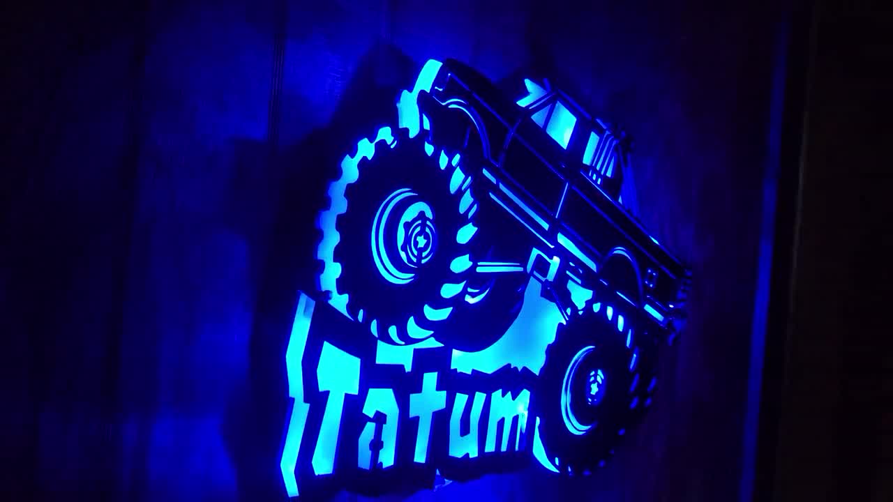 Monster Trucks Glow In The Dark Puzzle – Olly-Olly