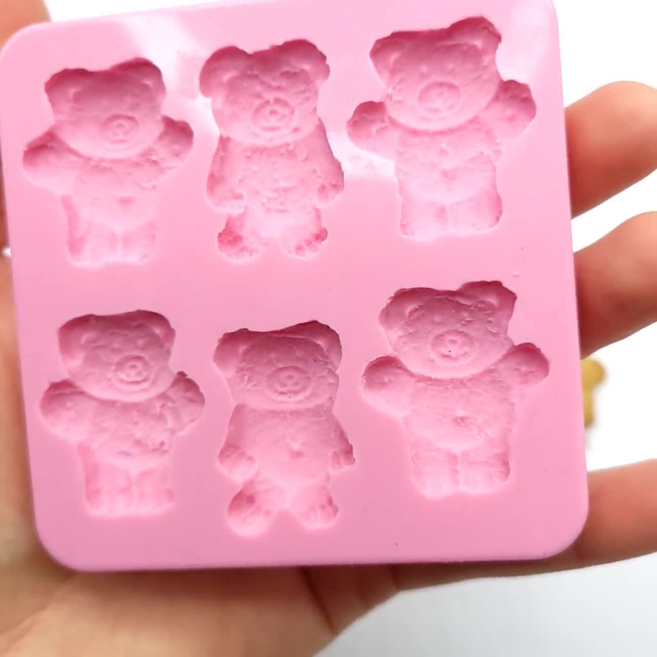 Mini Marshmallow Silicone Mold 9 Cavities Wax Mold Resin Mold Soap Mold  Realistic Marshmallow Flexible Mold MS2008 