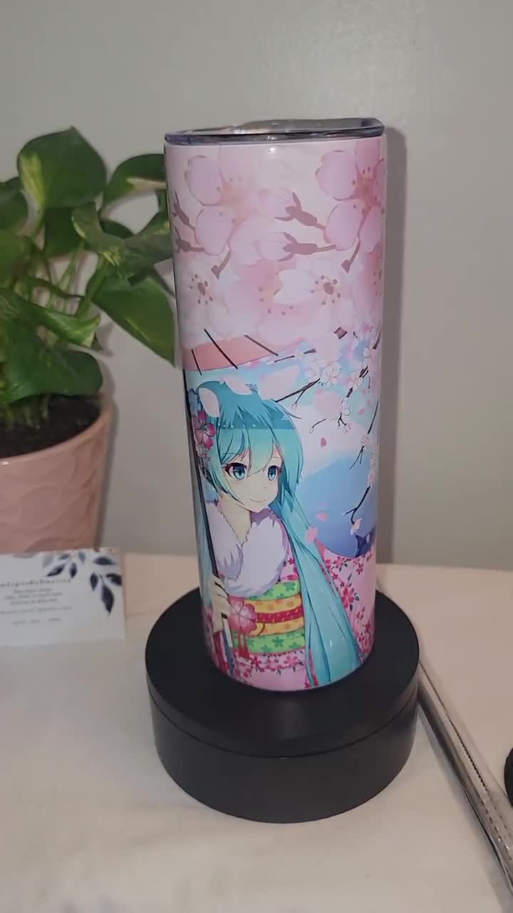 Hatsune Miku Tumbler Hatsune Miku Cup Thermos Anime Tumbler 