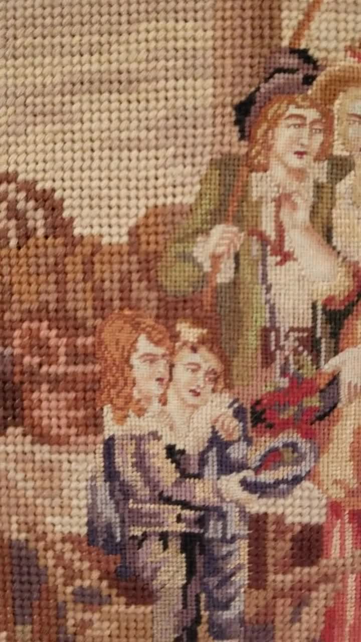 Crosspost From I Have This Very Old Needlepoint With Petit , 51 OFF
