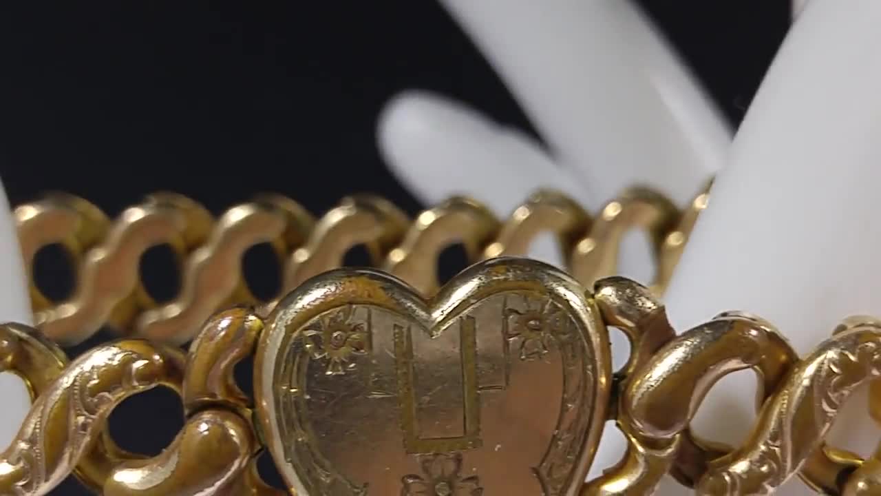 9ct White Gold Padlock Charm Bracelet at Segal's Jewellers