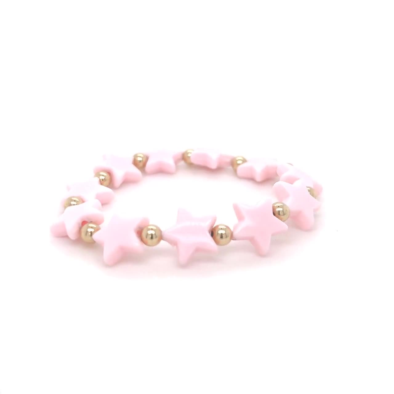 NEW 'starry Night' Beaded Bracelets Pink Bracelets 