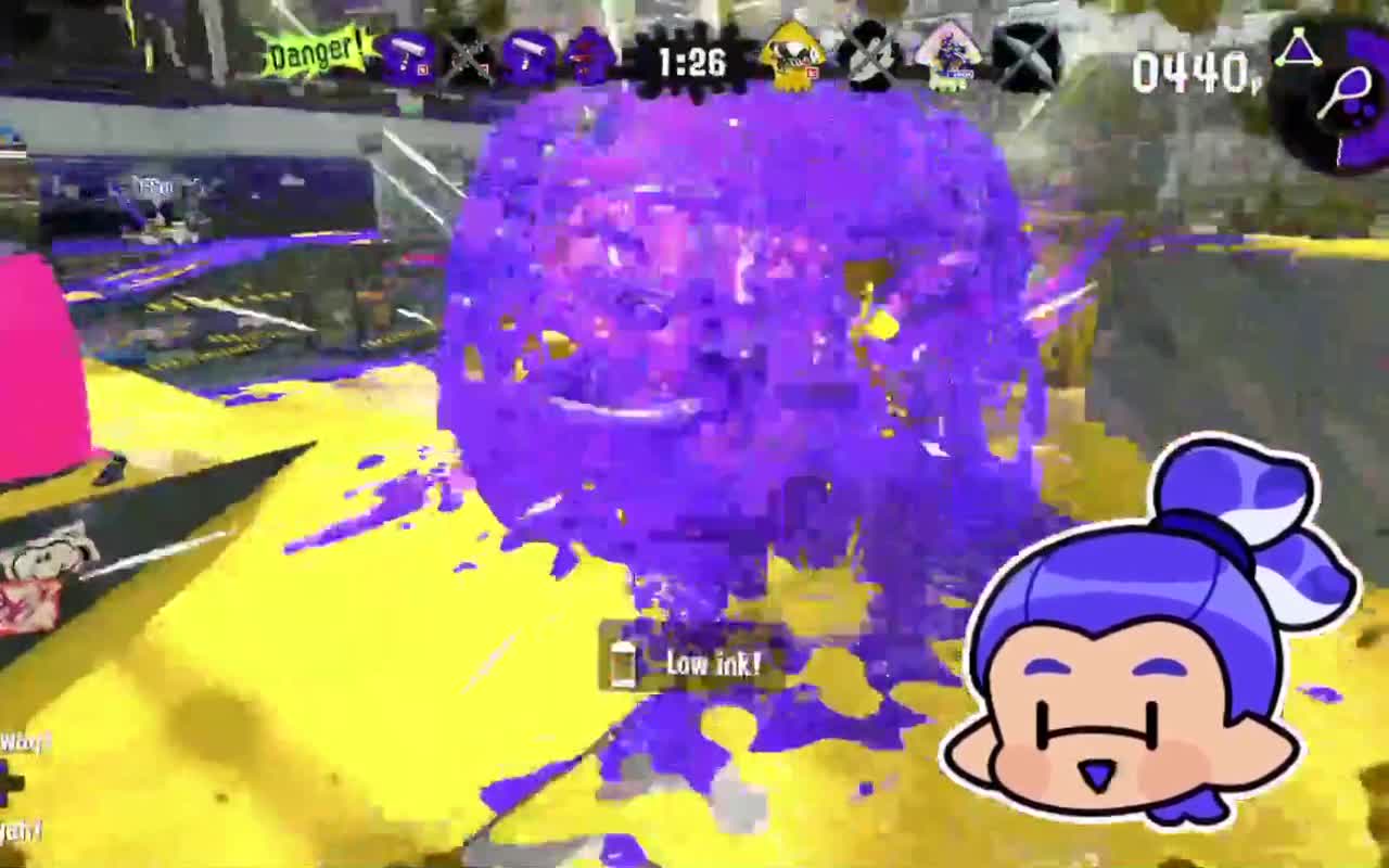 Top Knot Splatuber Ink Colors, Skin Tones Premade Png