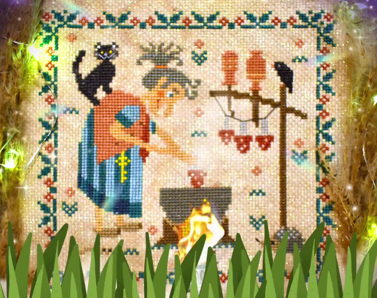 NUESTRA FAMILIA - Family Tree - Vintage CROSS STITCH KIT by CREATIVE  CIRCLE
