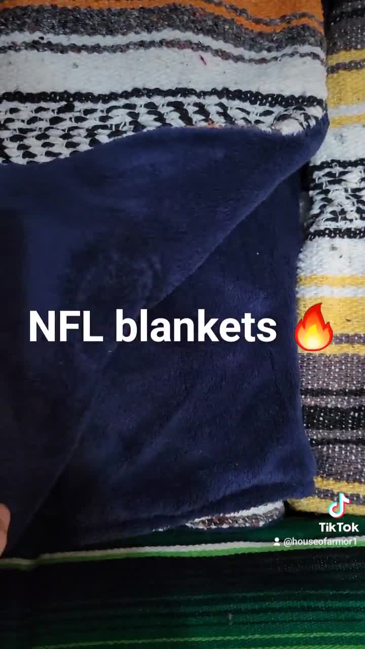 San Francisco 49ERS Large Size Mexican Serape With Minky Plush
